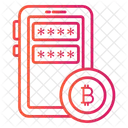 Sichere Bitcoin  Symbol