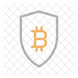 Sichere Bitcoin  Symbol