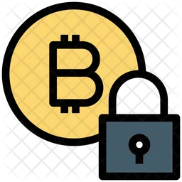 Sichere Bitcoin  Symbol