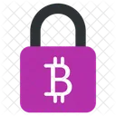 Bitcoin Sicherheit Bitcoin Schutz Sicheres Bitcoin Symbol