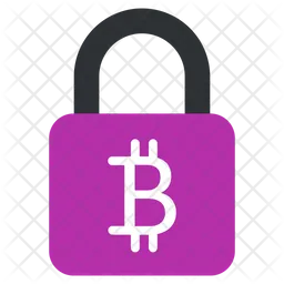 Sichere Bitcoin  Symbol