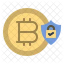 Sichere Bitcoin  Symbol