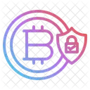 Sichere Bitcoin  Symbol