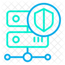 Datenbank Hosting Sicherheit Symbol