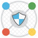 Netzwerk Sicherheit Integritat Symbol