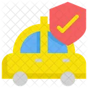 Sicheres Taxi  Symbol