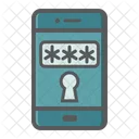 Sicherheit Mobil Smartphone Symbol