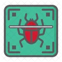 Sicherheit Viren Scan Symbol