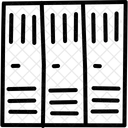 Sicherheit Schrank Schliessfach Icon