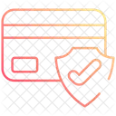 Sicherheit bei Kartenzahlungen  Symbol
