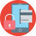 Mobile Banking Sicherheit Banking Schutz Icono