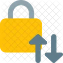 Sicherheit der Datenübertragung  Symbol
