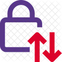Sicherheit der Datenübertragung  Symbol