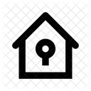 Verschlossen Haus Sicherheit Icono