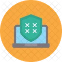 Sicherheit Laptop Passwort Computer Schloss Icon