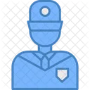 Sicherheitsbeamter  Symbol