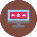 Sicherheit Computer Passwort Computer Sperre Icon