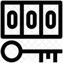 Sicherheitskonzept Digitale Sicherheit Numerischer Code Symbol