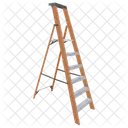 Sicherheitsleiter Feuerleiter Leiter Symbol