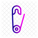 Sicherheitsnadel Anstecknadel Verschluss Symbol