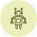 Sicherheitsroboter Pentaglow Icon