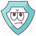 Sicherheitsschild Schutzschild Antivirus Symbol