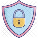 Sicherheitsschild Sicherheitsabzeichen Antivirus Symbol