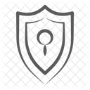 Sicherheitsschloss Cybersicherheit Sicheres Schloss Icon