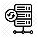 Backup Server Daten Symbol