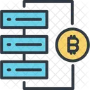 Bitcoin Sichern Computer Symbol