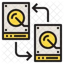 Backup Netzwerk Datenbank Symbol