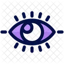 Sehen Auge Augapfel Symbol