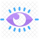 Sehen Auge Augapfel Symbol