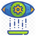 Vision Auge Geschaft Symbol