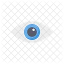Auge Sehvermogen Optische Icon