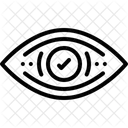 Sichtbar Gesehen Sehvermogen Symbol