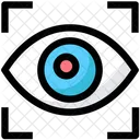 Auge Sicherheit Schloss Symbol