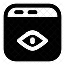 Sichtbares Web SEO Online Symbol