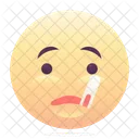 Sick Unwell Emoji Icon