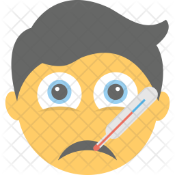 Sick Emoji Icon