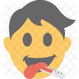 Sick Emoji Icon