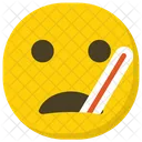 Sick Emoji Emoticon Smiley Icon