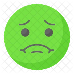 Sick Emoji Icon