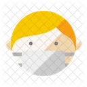 Boy Face Mask Icon