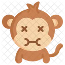 Sick Monkey  Icon