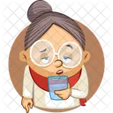 Old Lady Icon