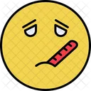 Sick Person Emoji Emoticon Icon