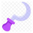 Sickle Farming Tool Reaping Hook Icon