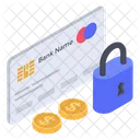 Sicurezza Della Carta Di Credito Protezione Del Pagamento Pagamento Sicuro Icon