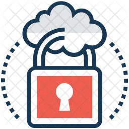 Sicurezza nel cloud  Icon